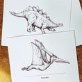 Load image into Gallery viewer, Marvelously Mesozoic Notecards